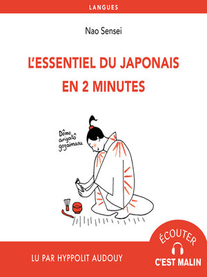 cover image of L'essentiel du japonais en 2 minutes